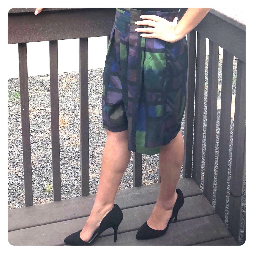 Silk Bermuda Shorts